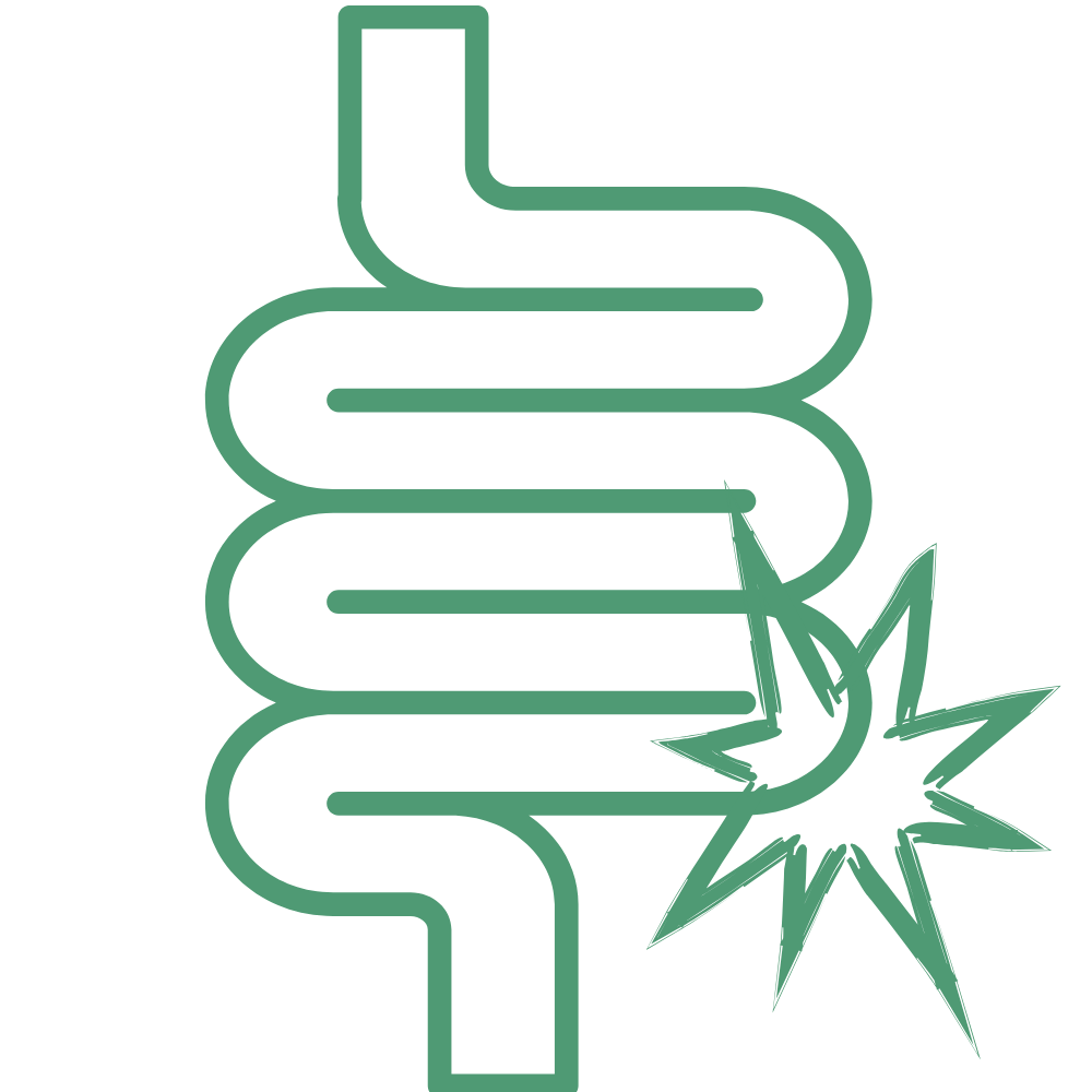 Symbol Postinfektiöse Colitis