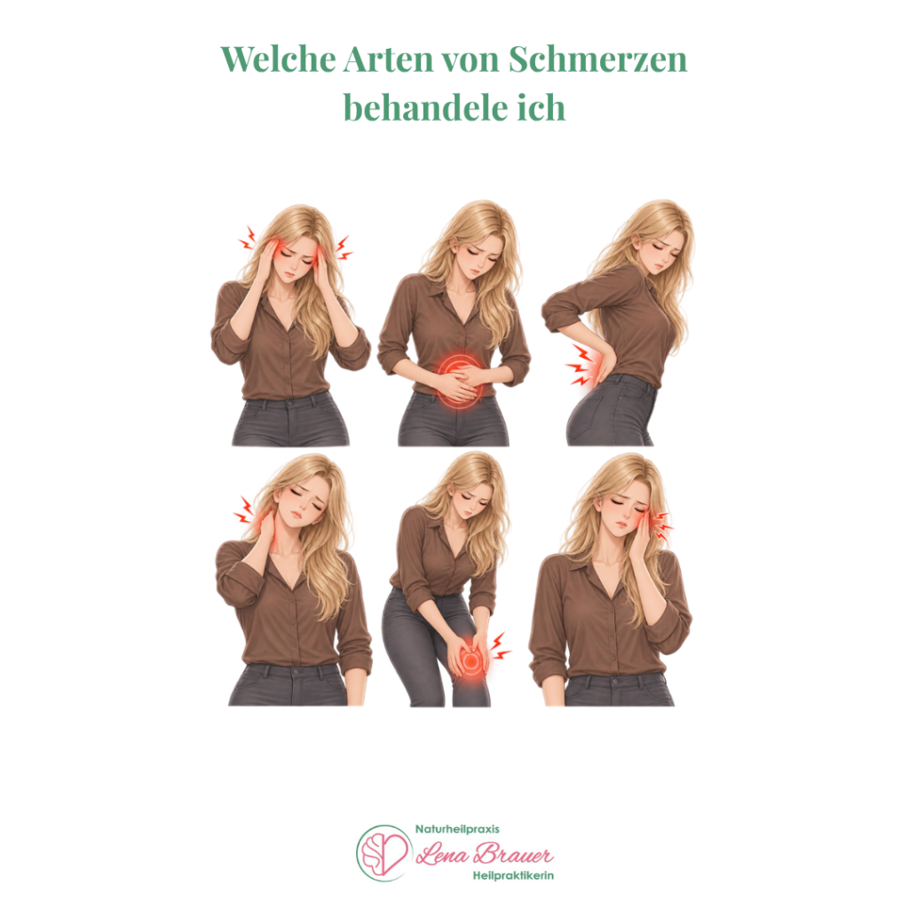 Alternative Schmerztherapie: naturheilkundliche Behandlung von Schmerzen bei Heilpraktikerin Lena Brauer in München
