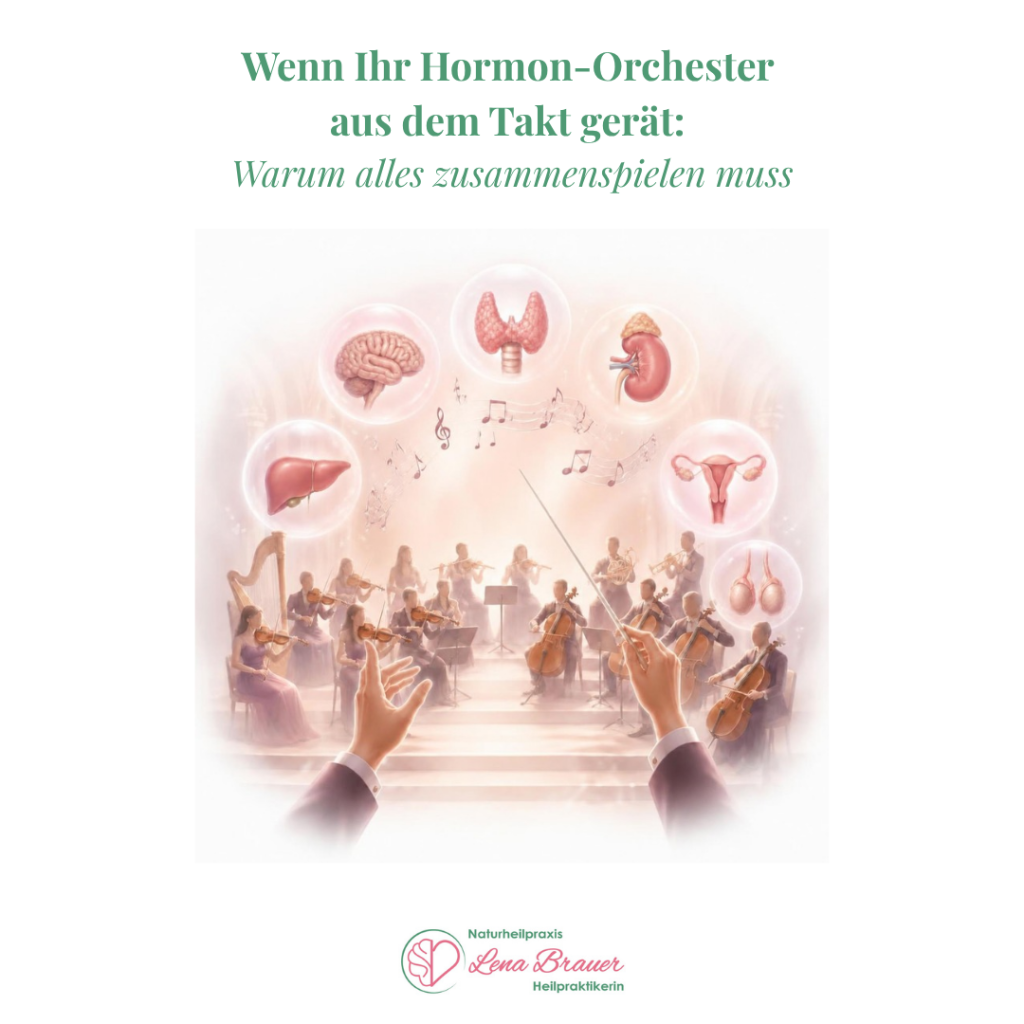 Hormone im Zusammenspiel wie ein Orchester, natürliche Hormontherapie bei Heilpraktikerin Lena Brauer