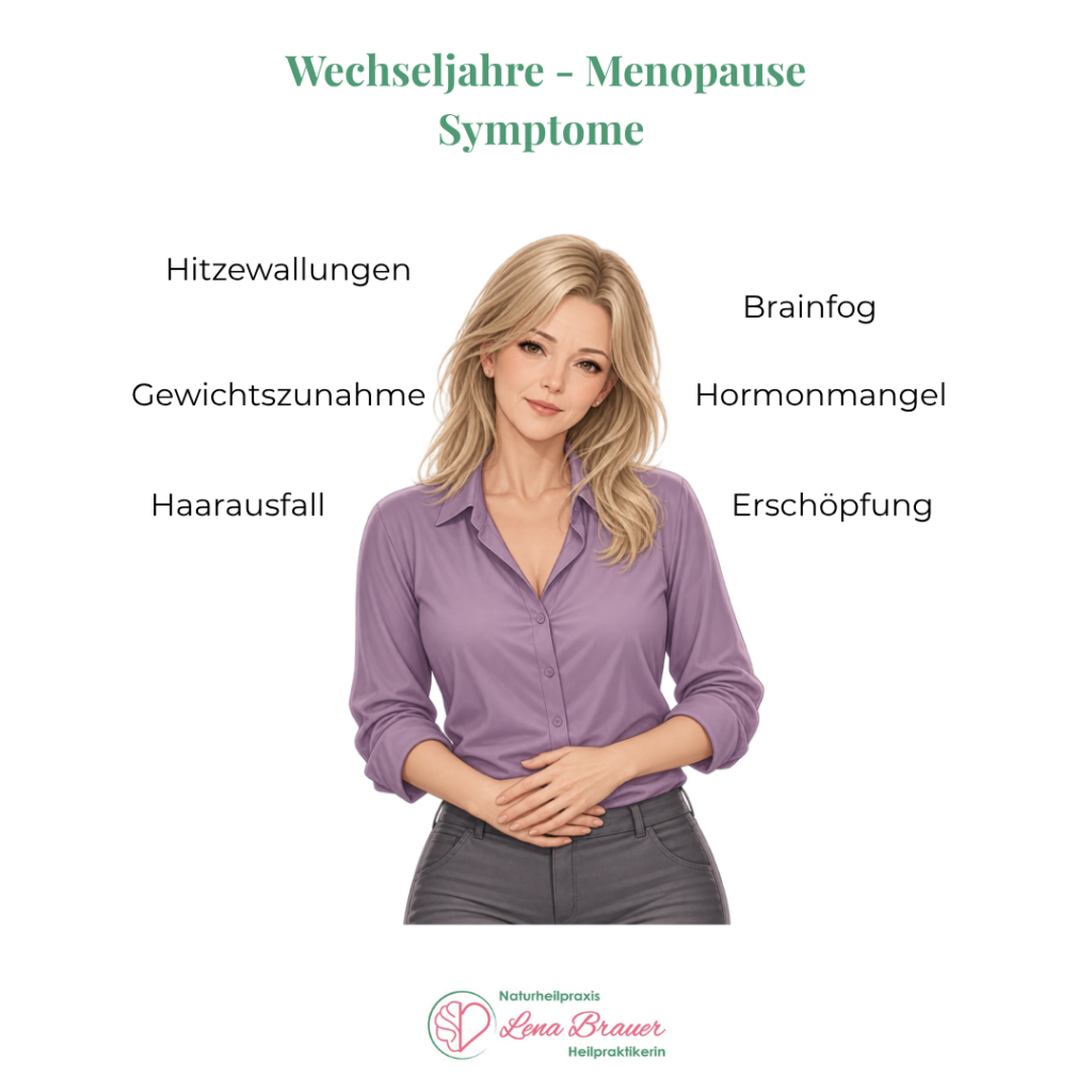 Wechseljahre und Menopause: typische Beschwerden, naturheilkundliche Behandlung bei Heilpraktikerin Lena Brauer in München